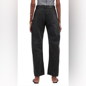 Madewell Black High-Rise Relaxed Jeans